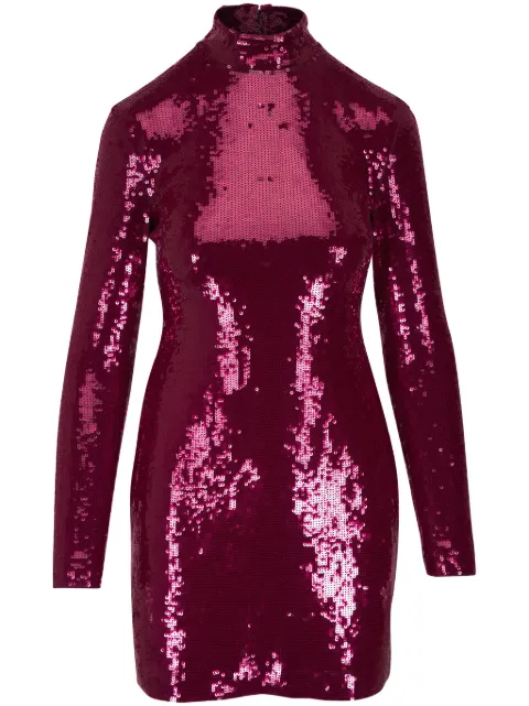 Veronica Beard vestido bordado con lentejuelas