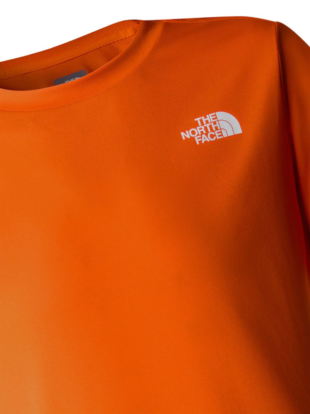 The North Face Kids T-shirt met logoprint Oranje