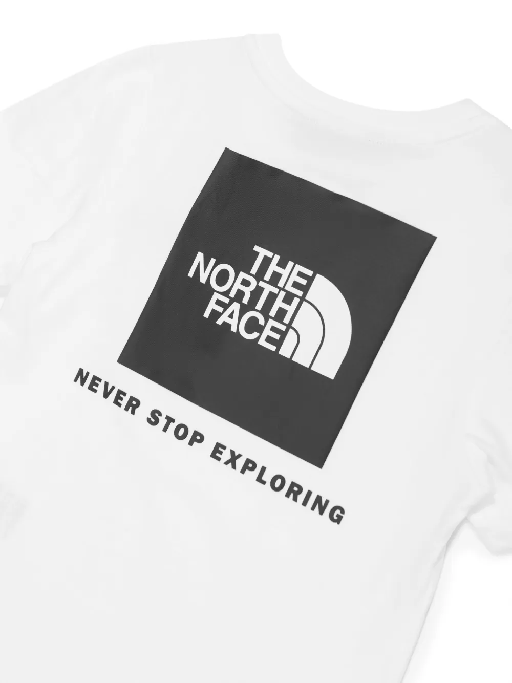 The North Face Kids T-shirt met logoprint Wit