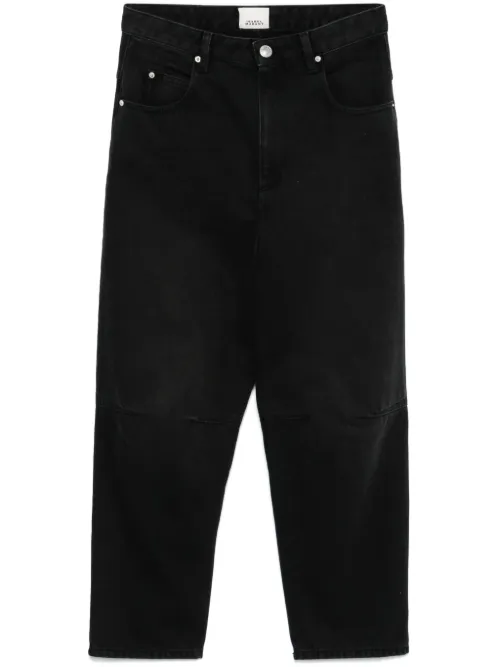 ISABEL MARANT jean Janet - Noir - ISABEL MARANT - Modalova