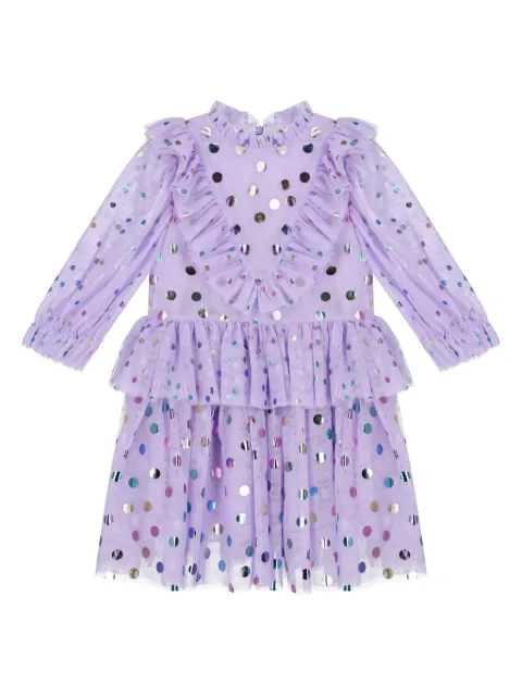 Stella McCartney Kids polka-dot tulle dress