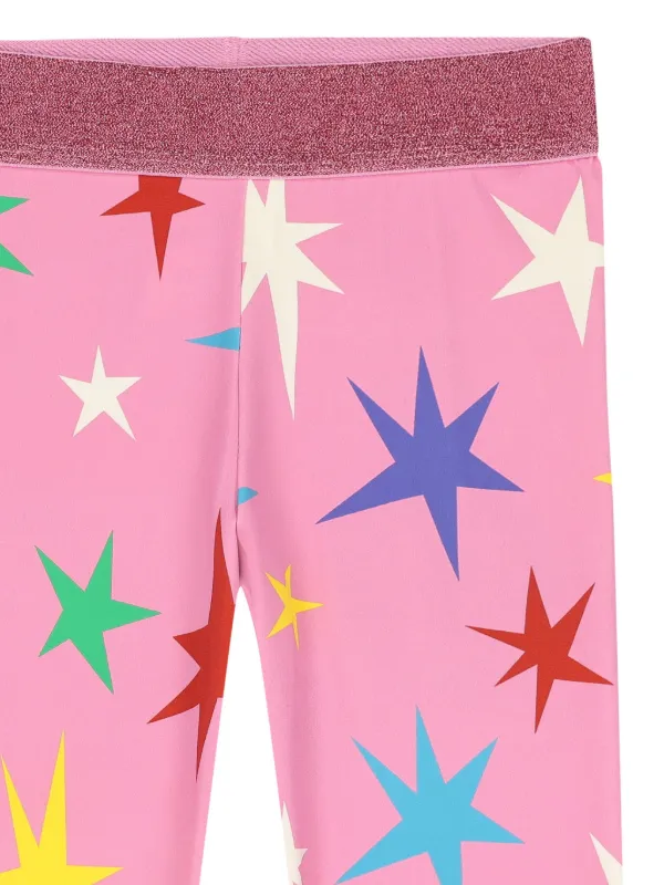 Stella McCartney Kids スター レギンス | ピンク | FARFETCH JP