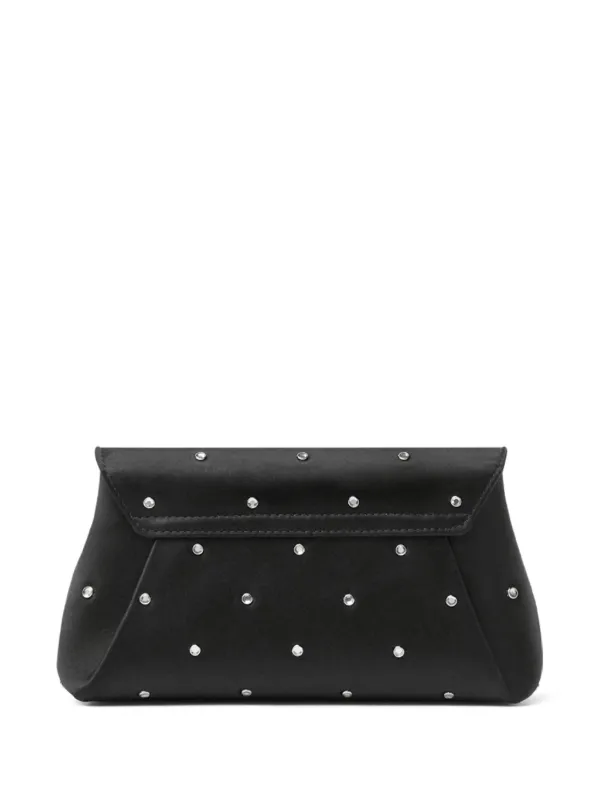 クラッチバッグ VERSACE Versace Clutches Women Satin Black VERSACE Mini La Medusa Satin Clutch Versace