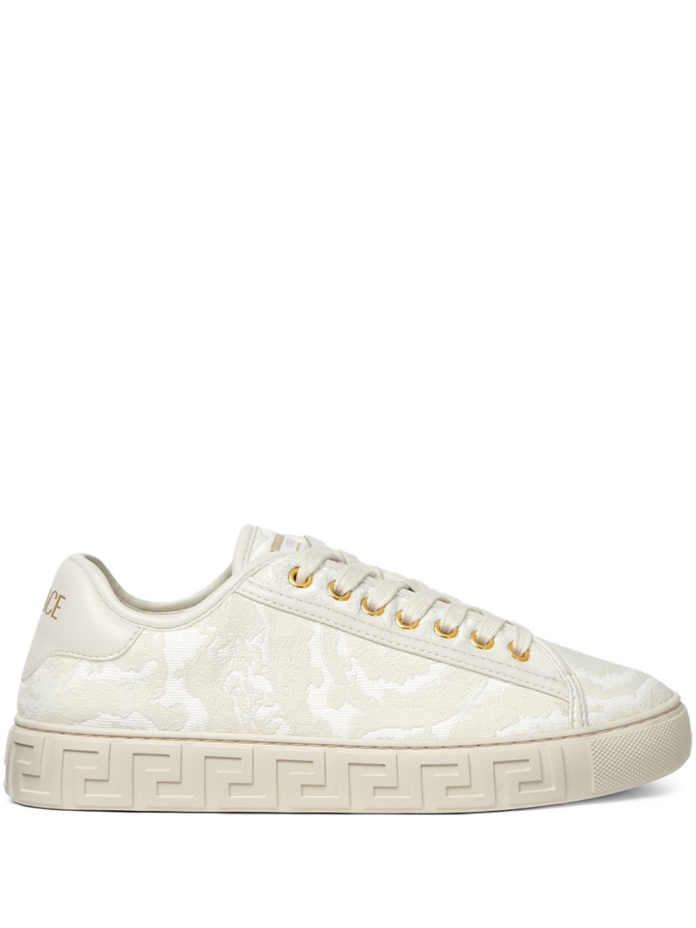 Versace Barocco Greca Sneakers White FARFETCH UK