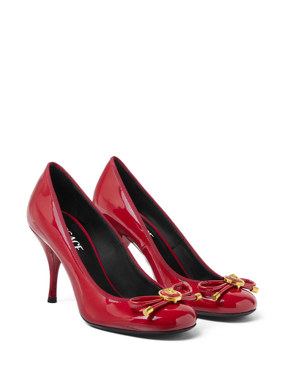 Versace 85mm Opera Bow pumps - Rood