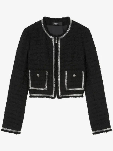 Versace veste Heritage en tweed
