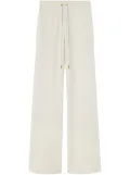 Versace flared towel track pants - Neutrals