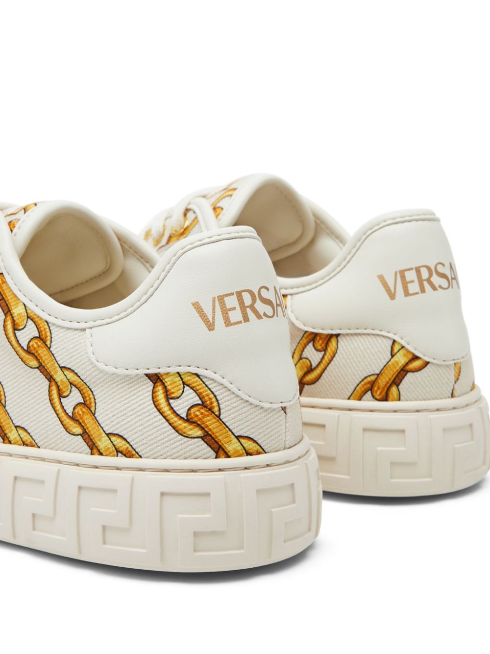 Versace Baroque Chain sneakers Neutrals