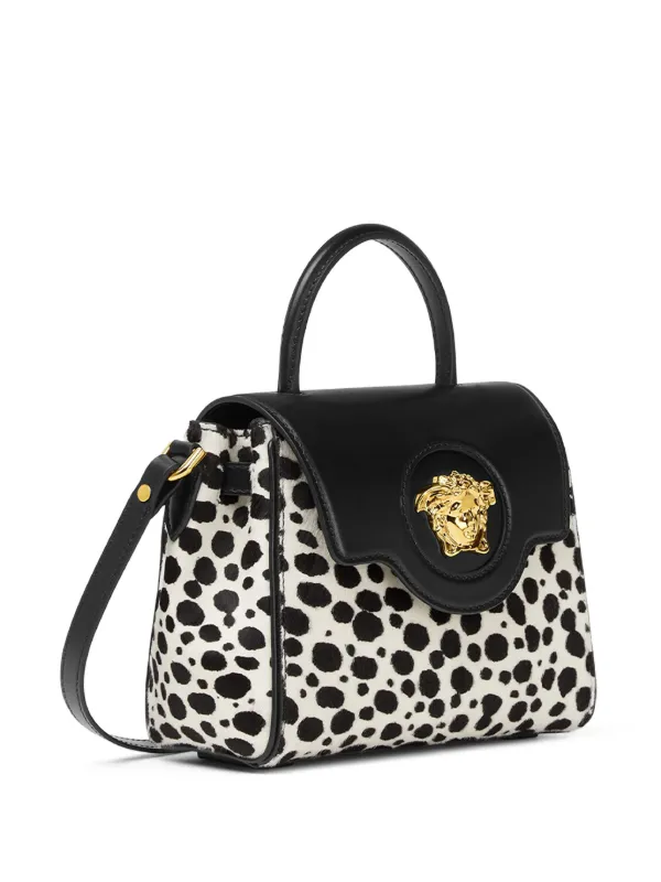 【関税&送料込み】Versace Medusa `95 Small Tote Bag Versace Small Dalmatian La Medusa Tote Bag | White | FARFETCH
