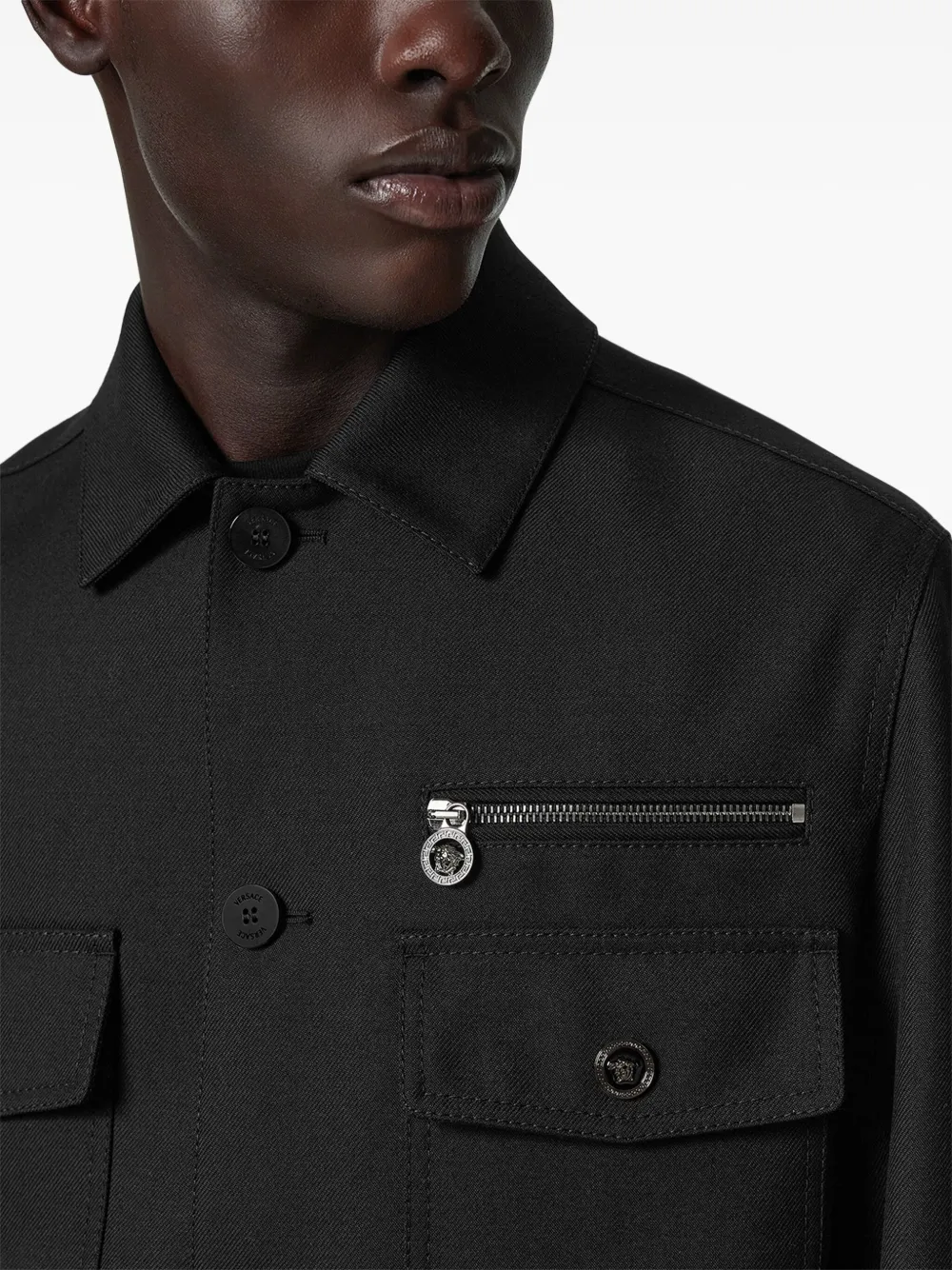 Versace Cavalry blouson jack Zwart