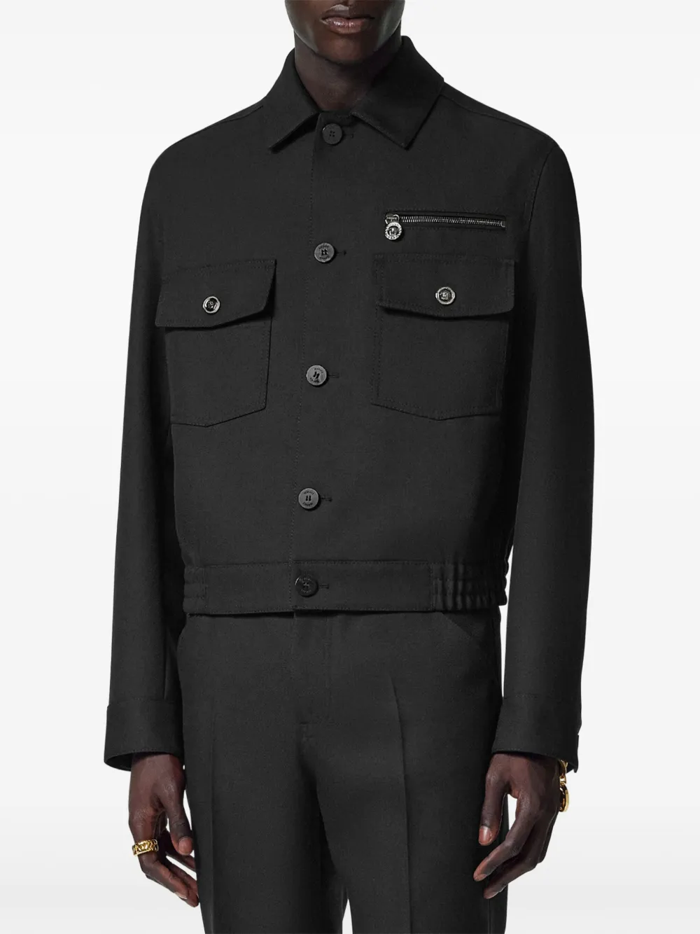 Versace Cavalry blouson jack Zwart
