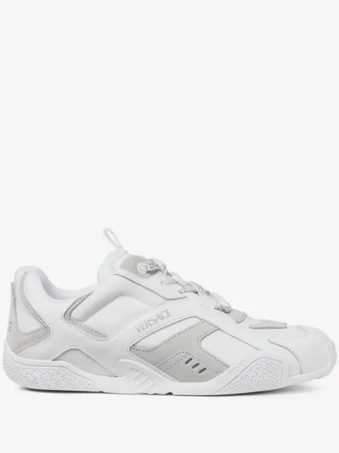 Versace Galaxia leather sneakers