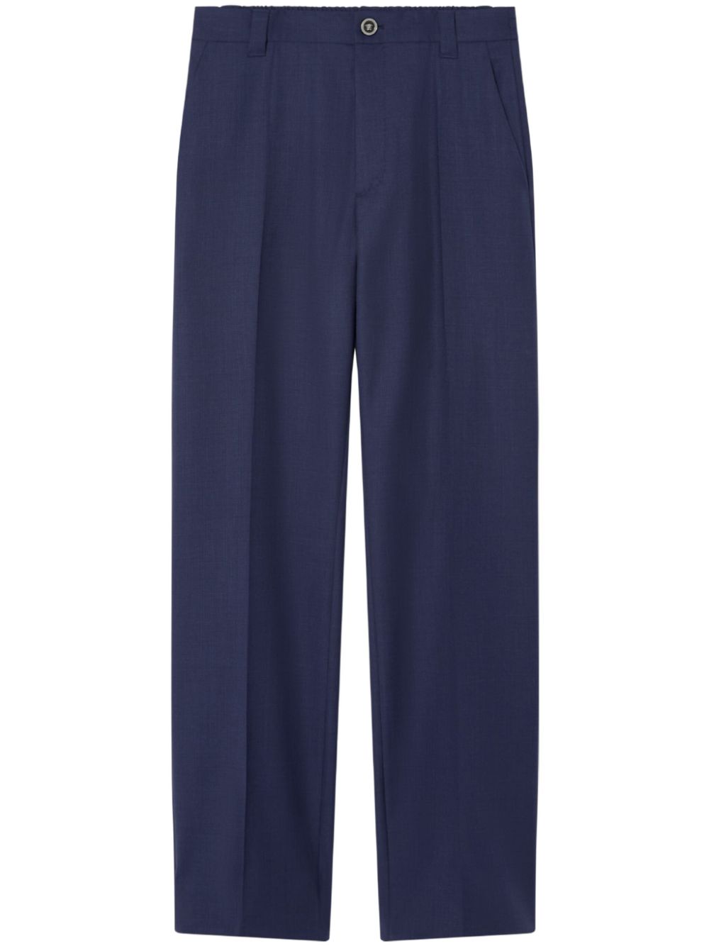 Versace wool tailored trousers - Blue