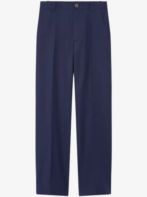 Versace wool straight pants