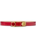 Versace Medusa Head belt - Red