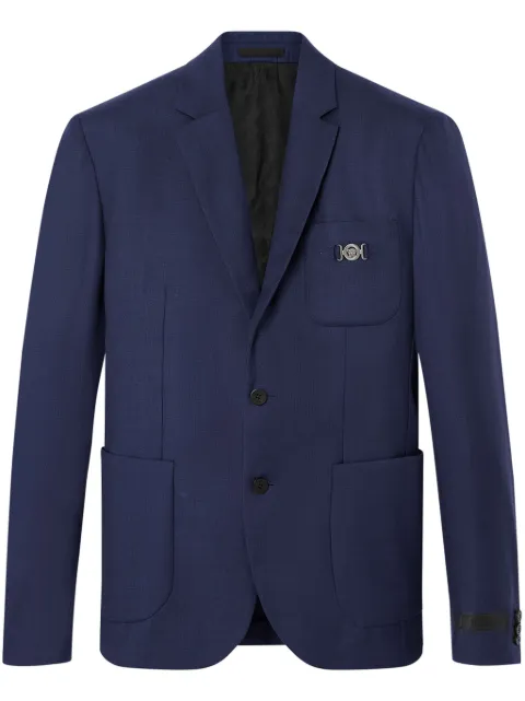 Versace blazer de lana con botones