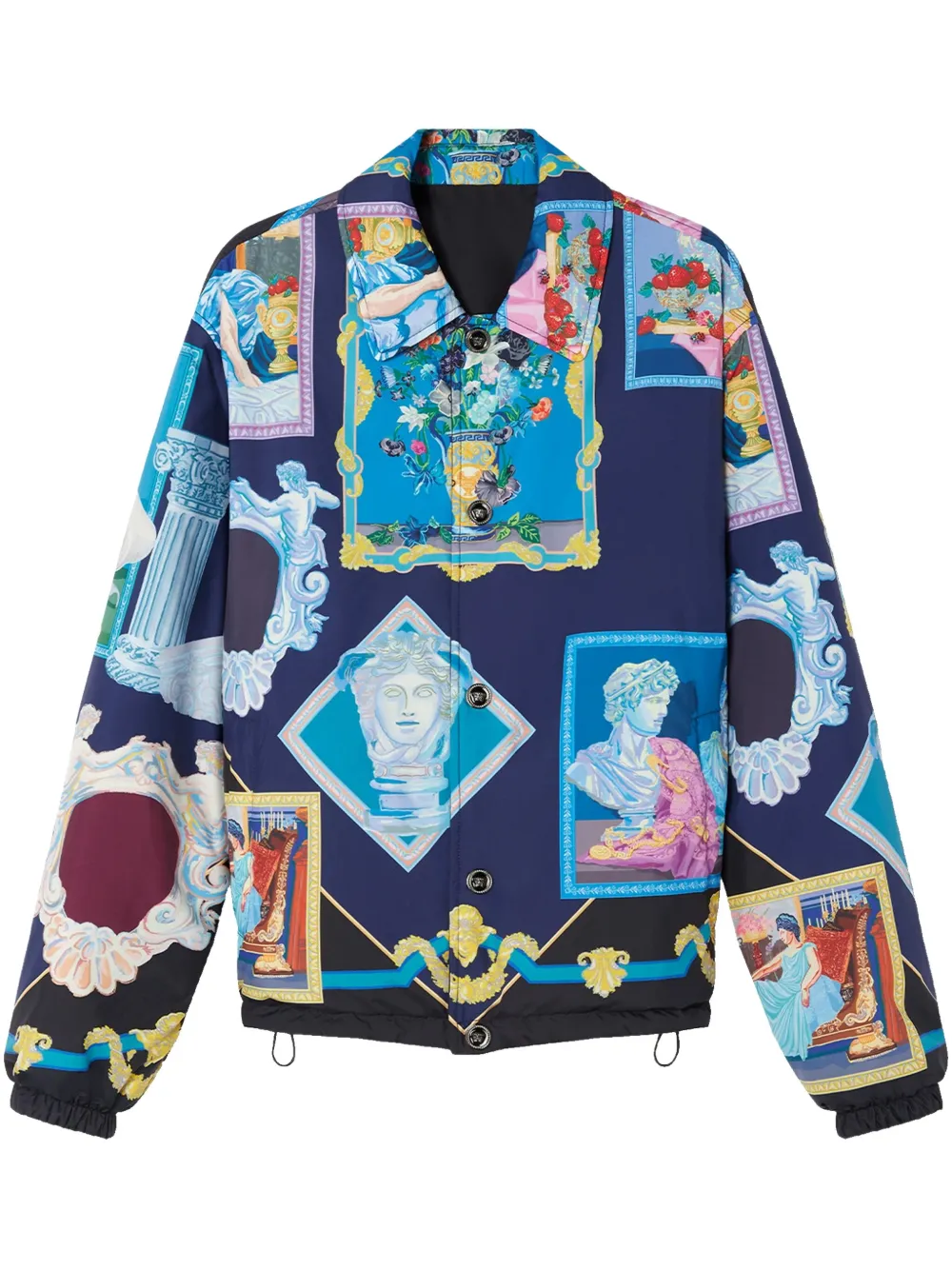 Versace Versace Gallery reversible blouson jacket | Blue | Image 1