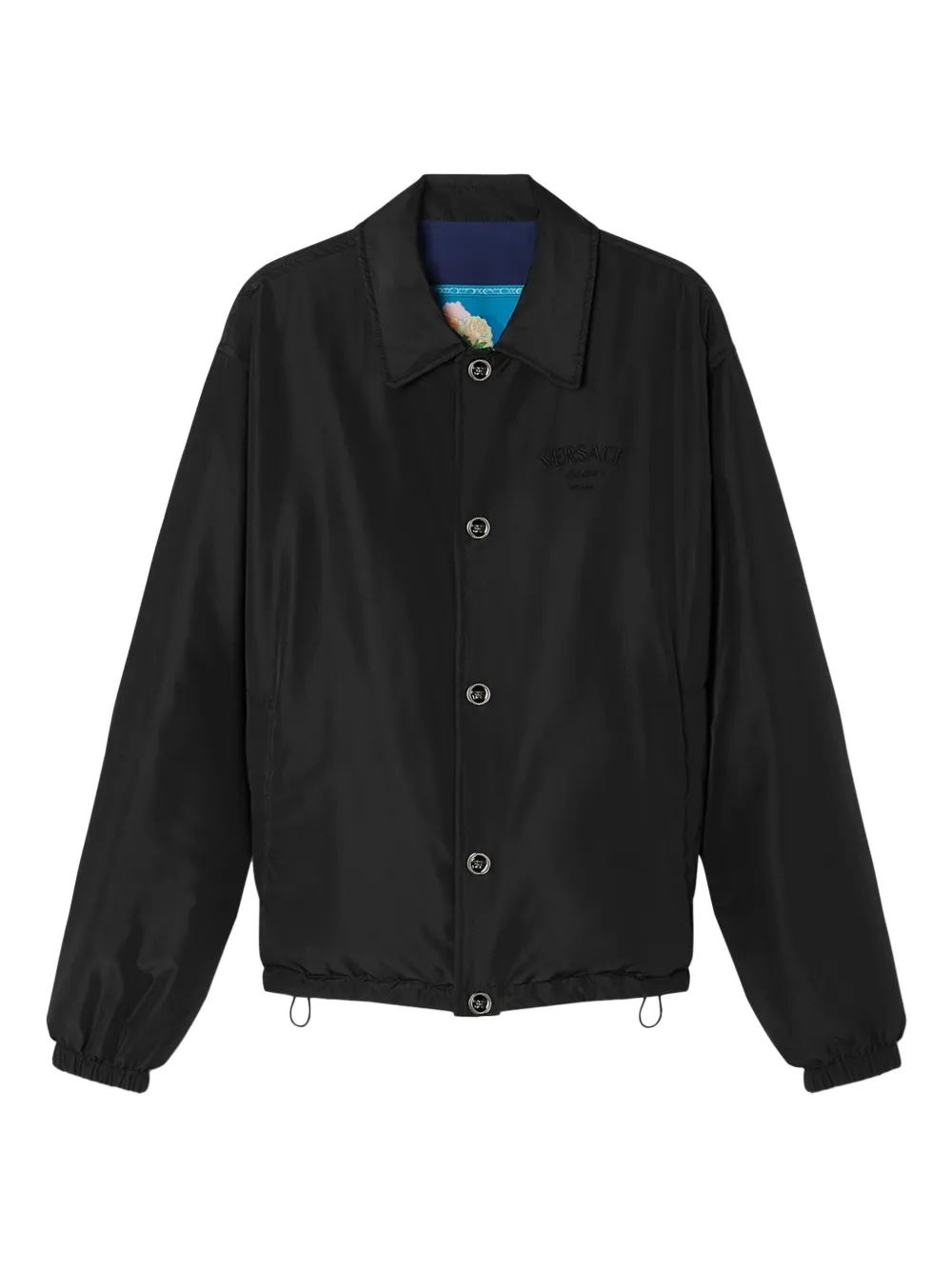 Versace Gallery omkeerbaar blouson jack Blauw