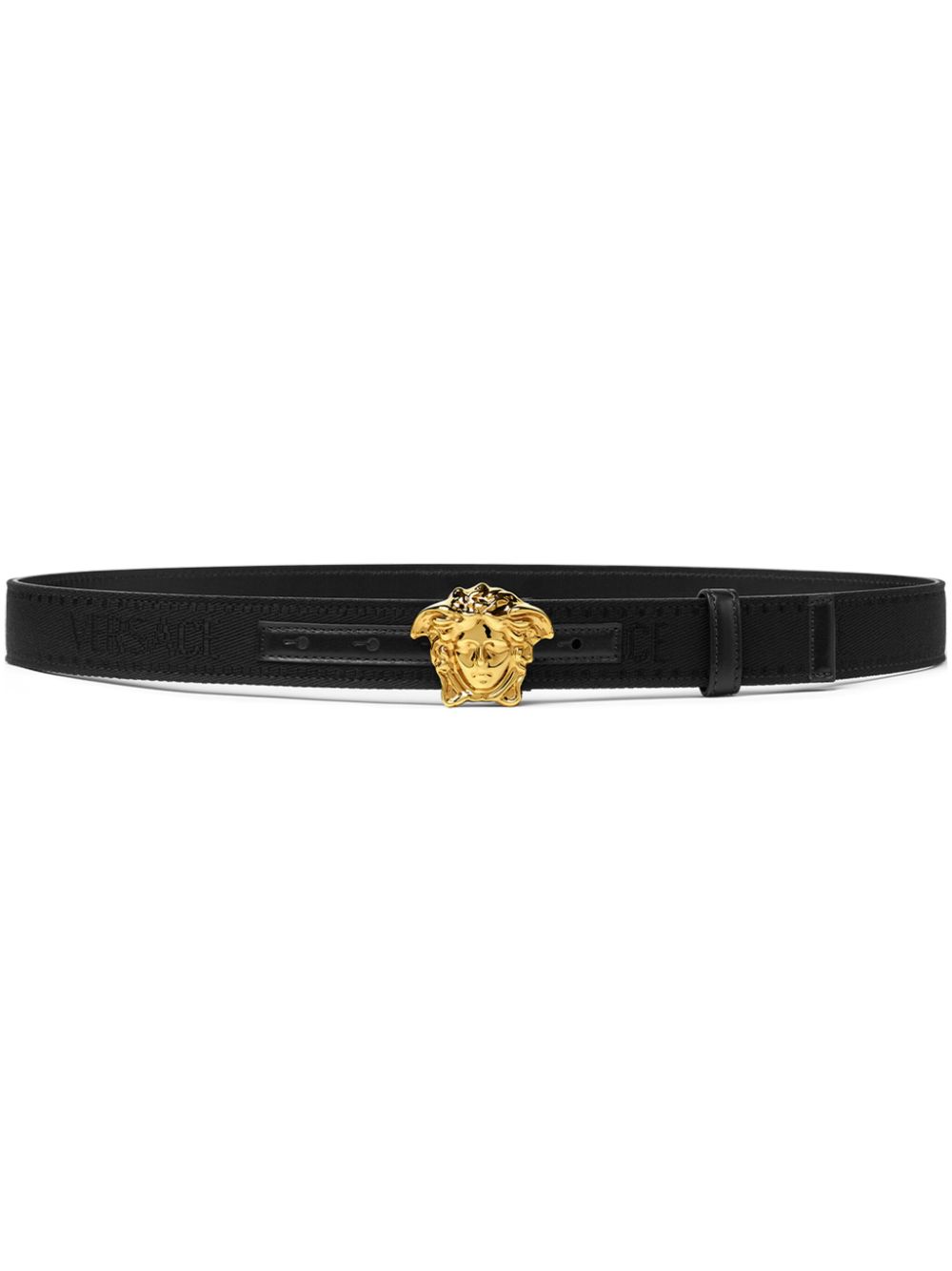 La Medusa leather belt