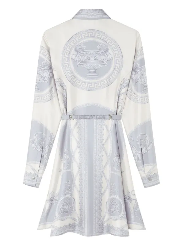 VERSACE☆La Coupe des Dieux ミニシャツドレス Versace La Coupe Des Dieux ミニシャツドレス | ニュートラル