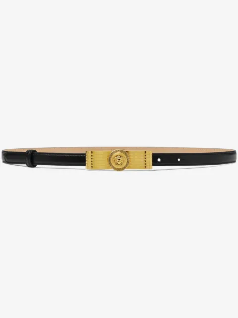 Versace Gianni Ribbon leather belt