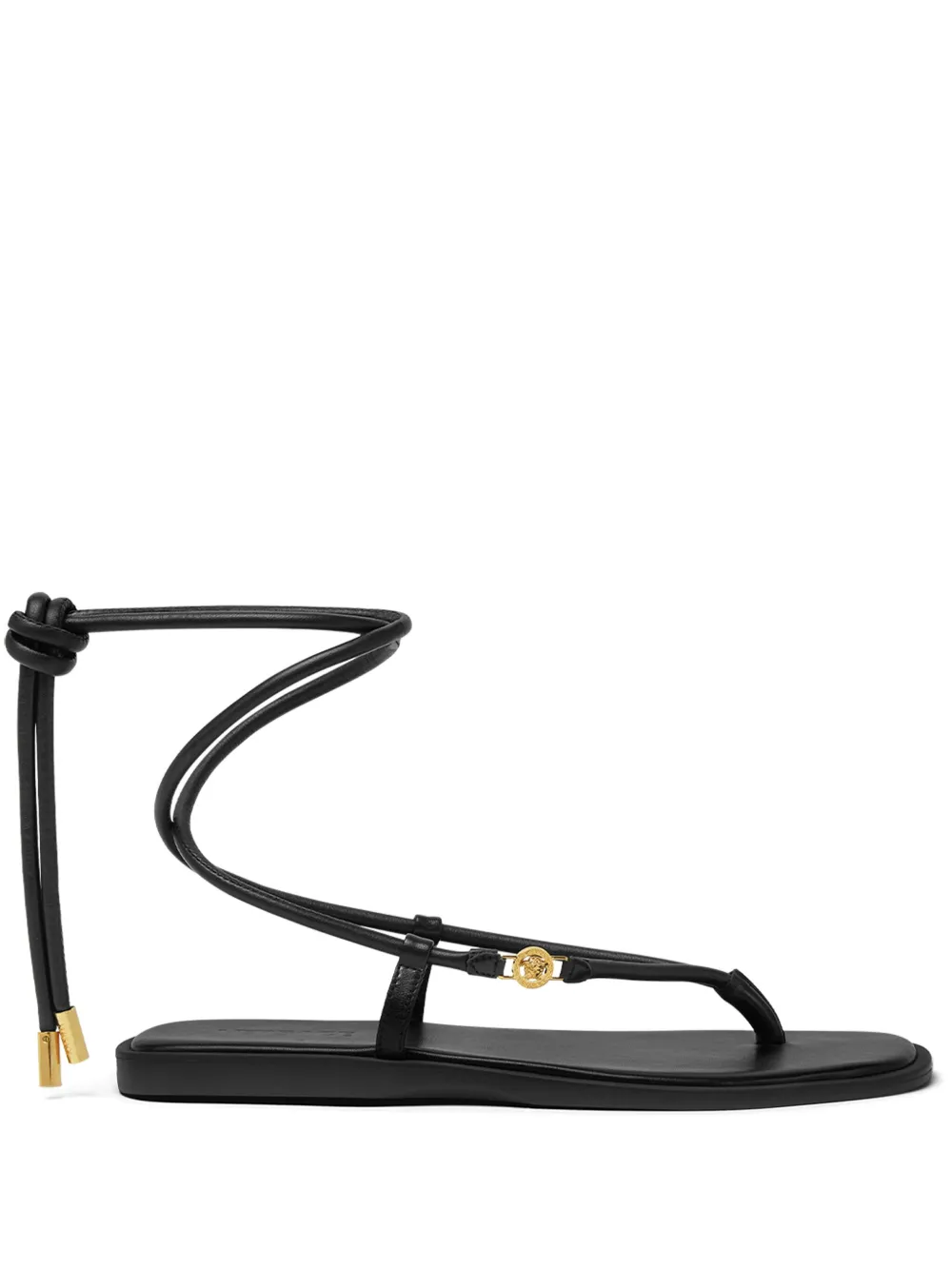 Versace Medusa '95 sandalen met string Zwart