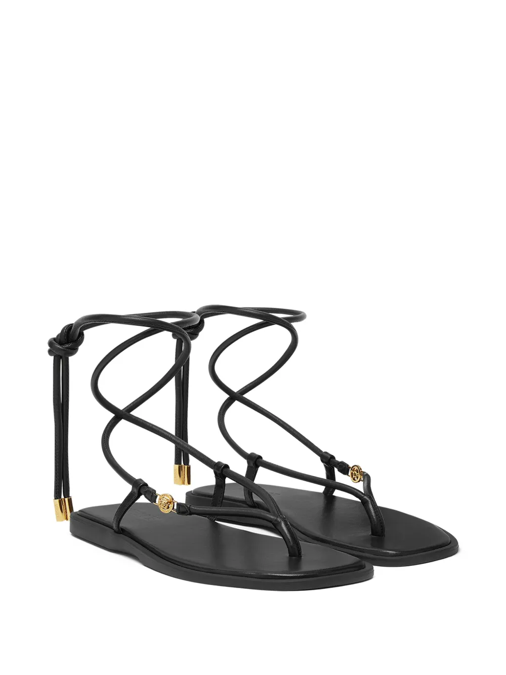 Versace Medusa '95 sandalen met string - Zwart