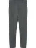 Versace wool tailored trousers - Grey