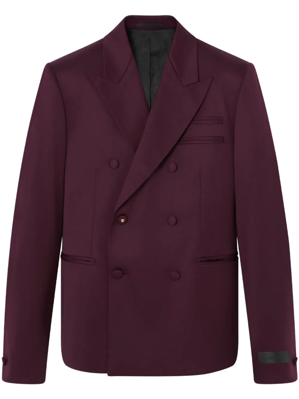 Versace double-breasted blazer | Red | Image 1