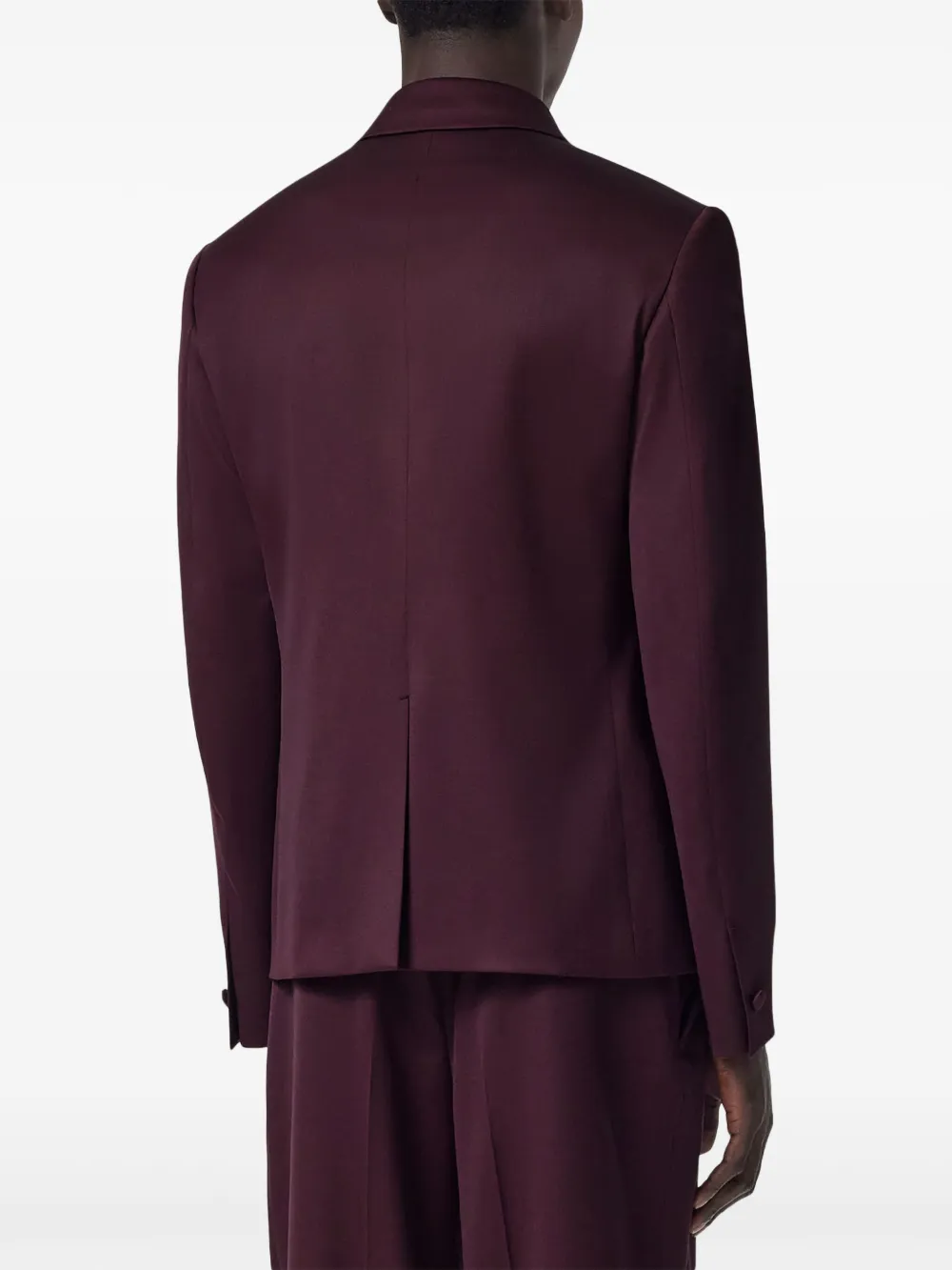 Versace Blazer met dubbele rij knopen Rood
