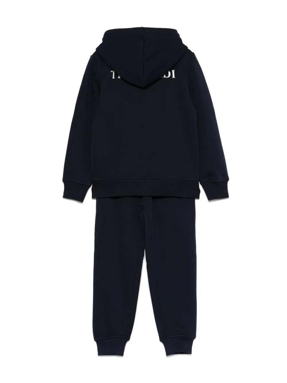 TRUSSARDI JUNIOR logo-print tracksuit - Blauw
