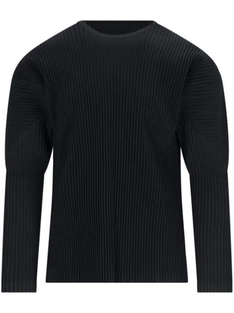 Homme Plissé Issey Miyake ribbed long sleeves 