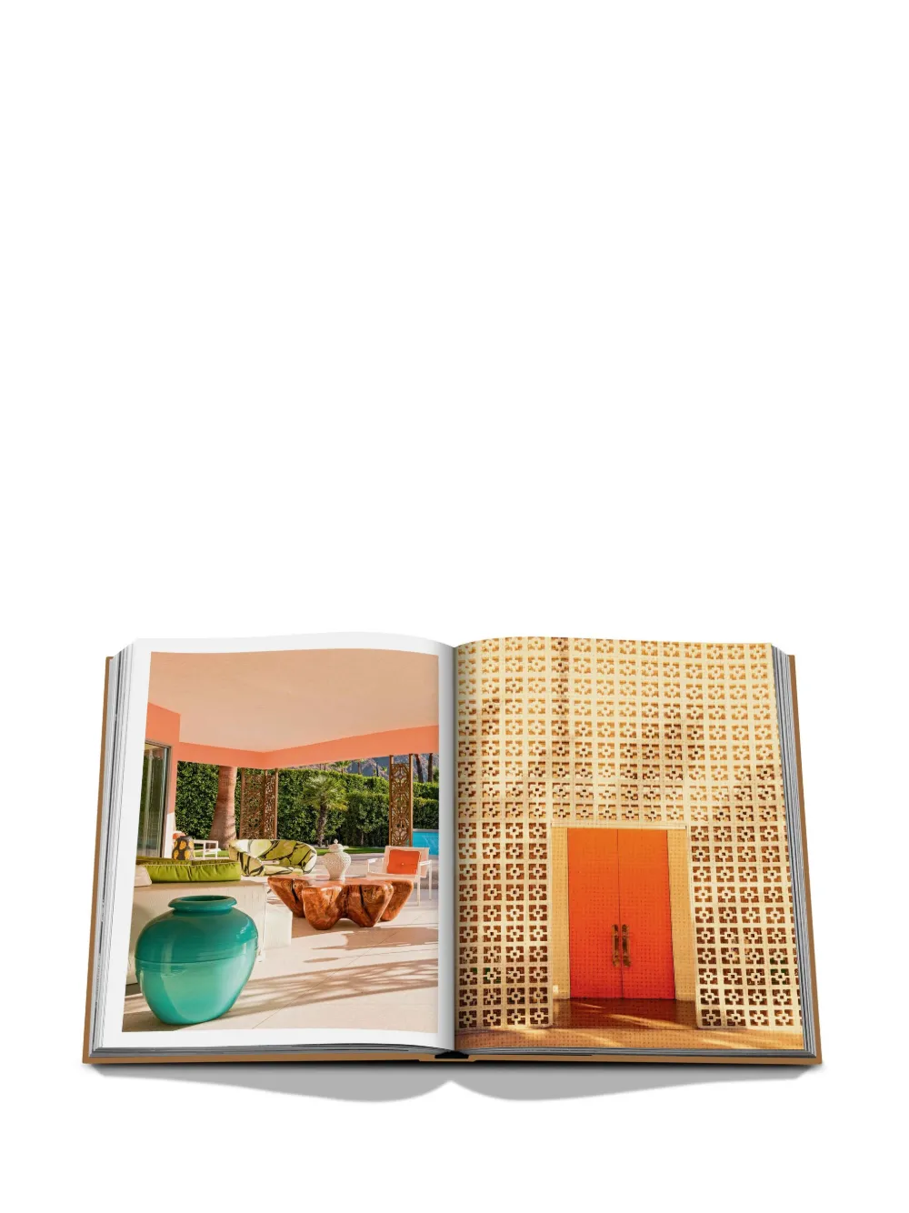 Assouline Palm Springs By Sheila Hamilton Hardcover Book In Brown
