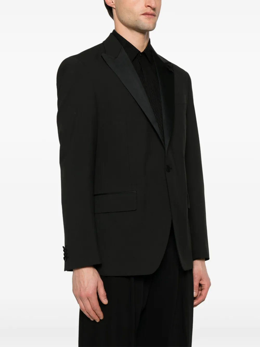Karl Lagerfeld Bloom blazer Zwart