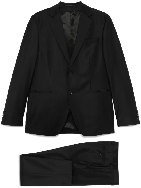 【LIMITED EDITION by KARL LAGERFELD】スーツ Karl Lagerfeld Drive Pinstriped Suit | Blue | FARFETCH