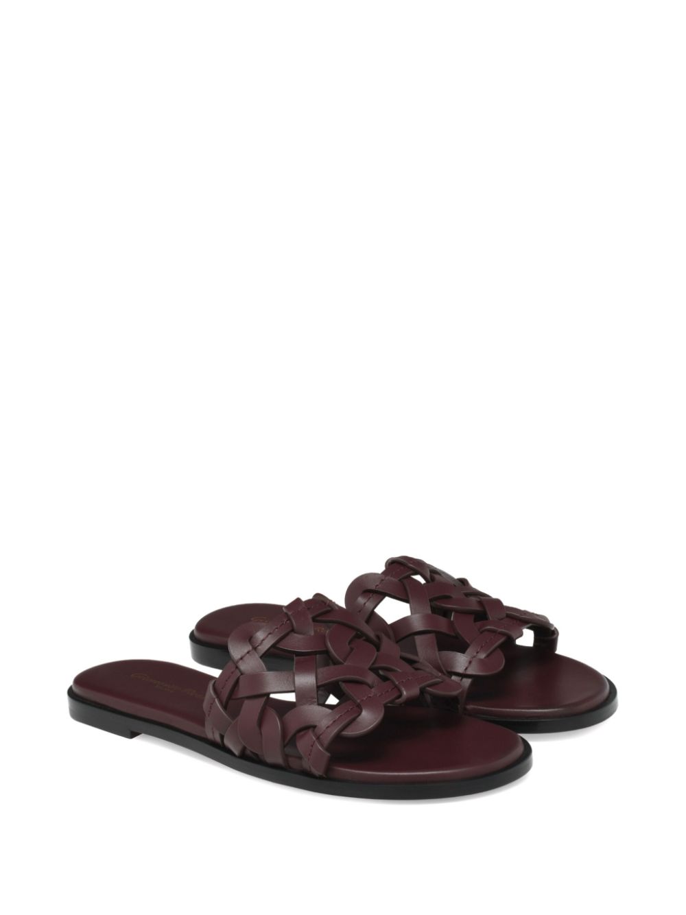 Gianvito Rossi Amalfi slides Brown