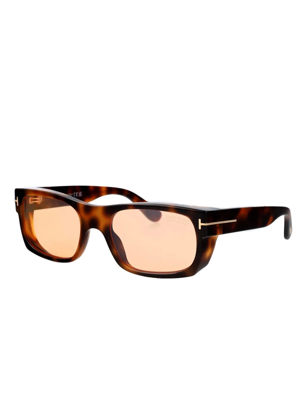 Shop Tom Ford Juan Sunglasses In Brown