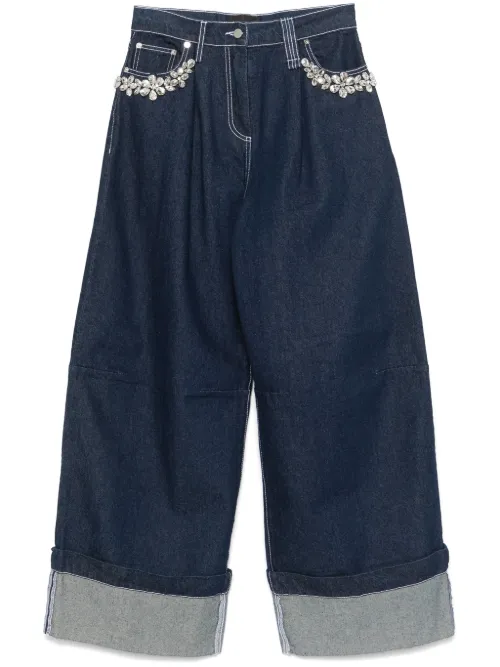 Simone Rocha Wide Puddle - Bleu - Simone Rocha - Modalova