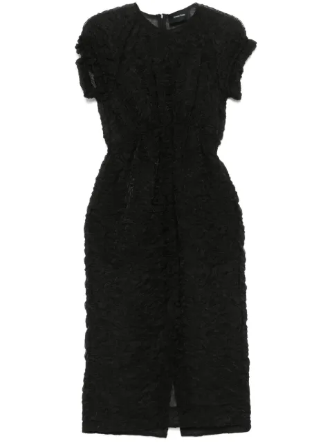 Simone Rocha textured midi dress