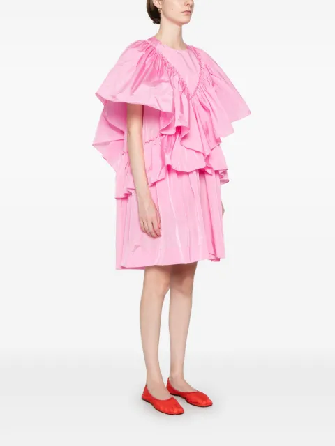 Simone Rocha ruffle-detailed mini dress 73801067 - 2
