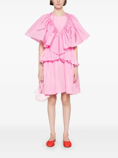 Simone Rocha ruffle-detailed mini dress 73801067 - 1