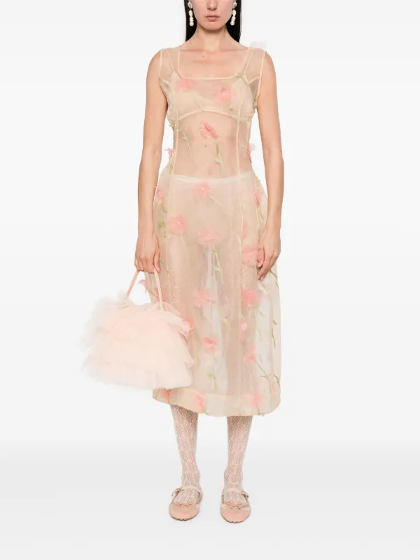 大人可愛い【Simone Rocha】コットンポプリン ミディスカート simone rocha – 10corsocomo