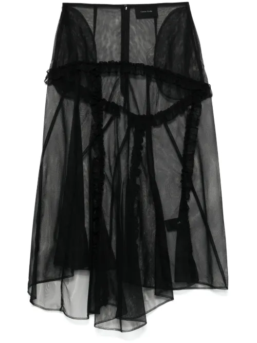 Jupe mi-longue à volants - Simone Rocha - Modalova