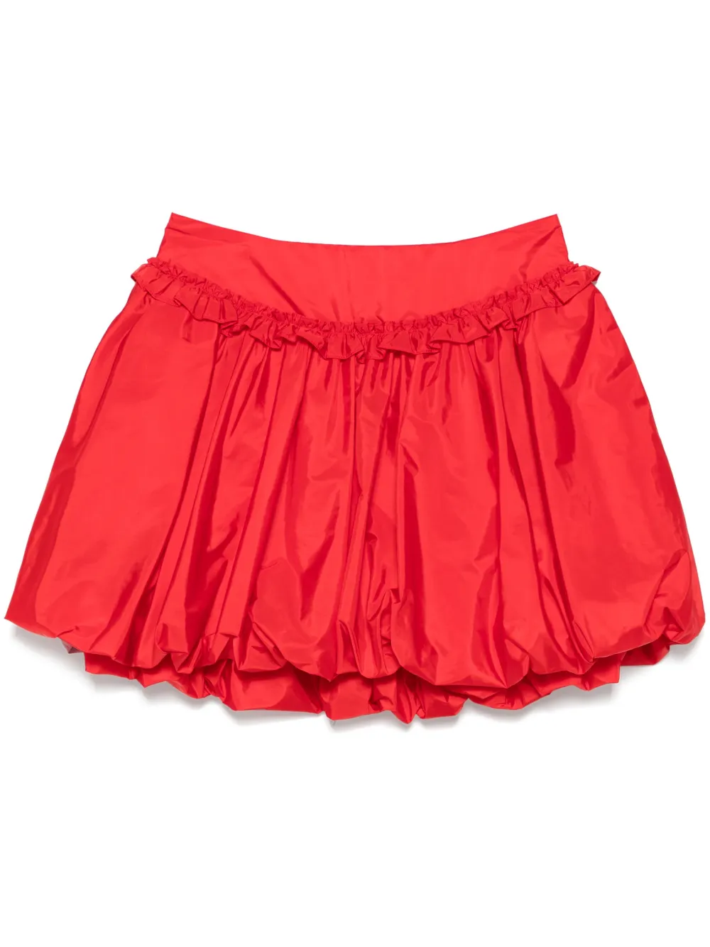 Simone Rocha Mini-rok met gesmokt detail Rood