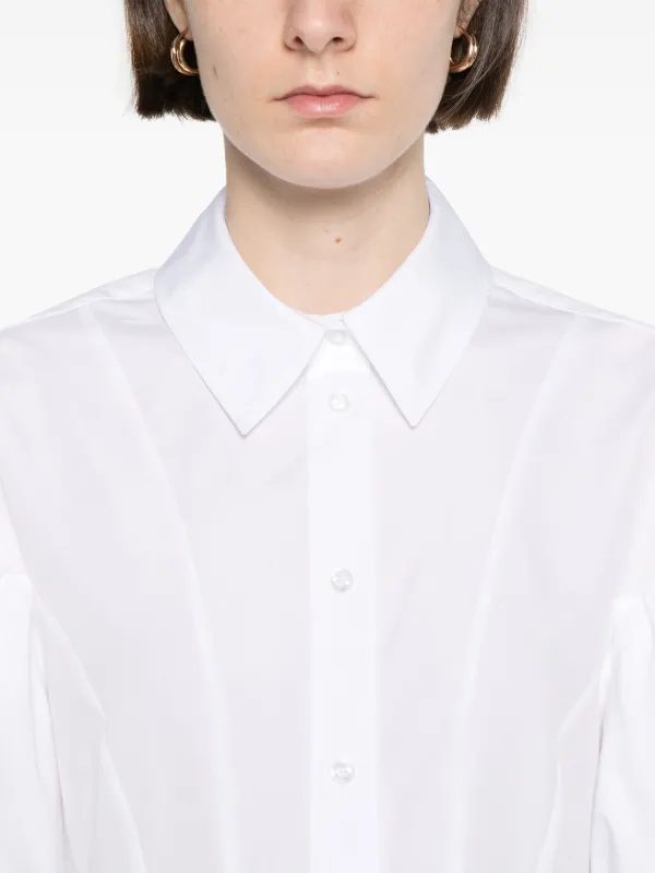 【限定セール！】 | シャツ パフスリーブ Rocha Simone ホワイト JP FARFETCH | トップス