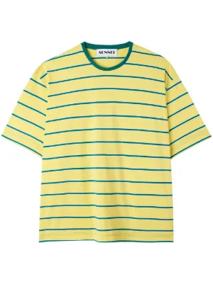 Tシャツ・カットソー SUNNEI GREEN COTTON T-SHIRT Sunnei cotton t-shirt - unisex - Cotton - S - Green from