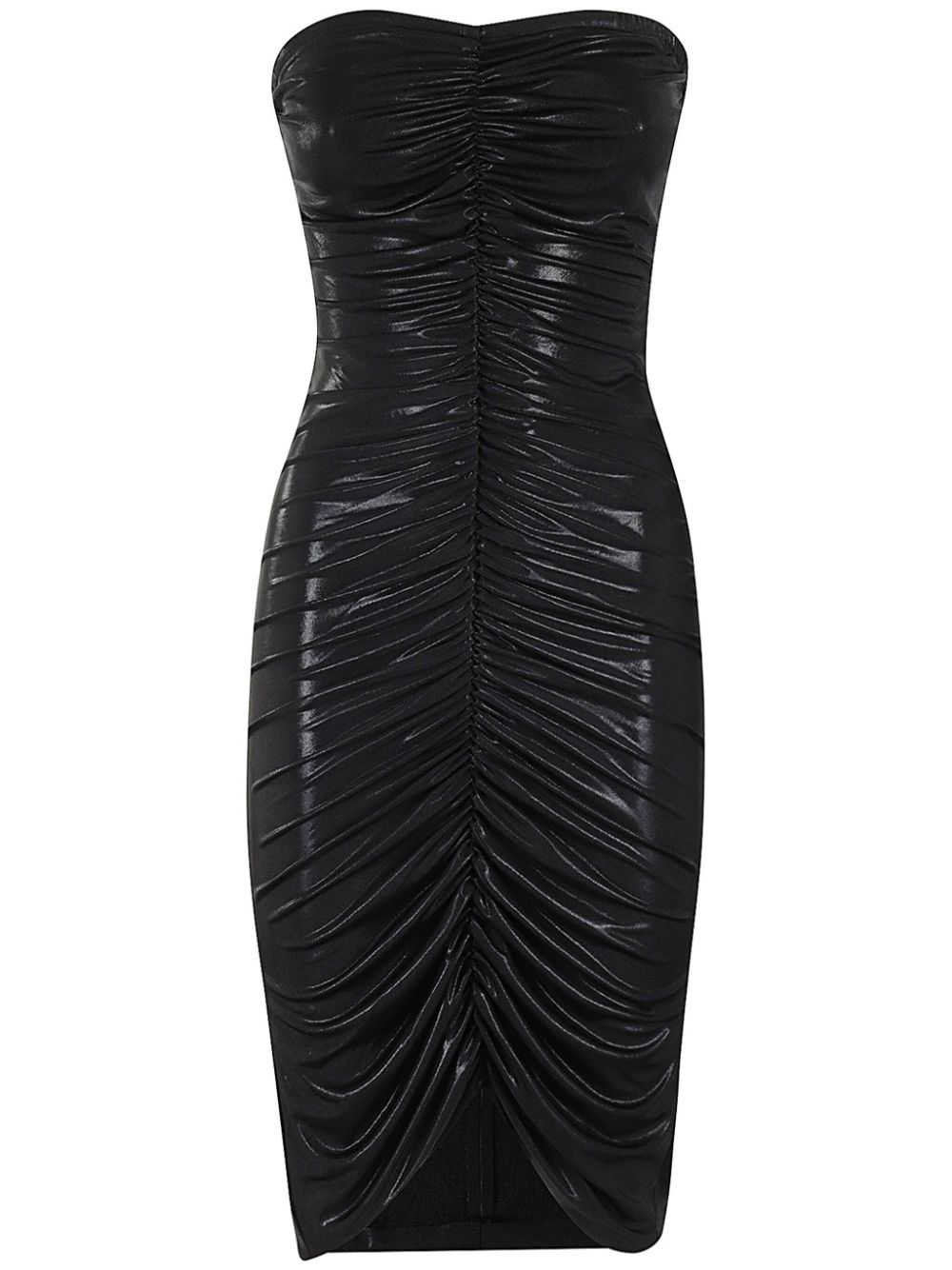 Norma Kamali fully-draped dress - Black