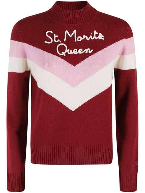 MC2 Saint Barth embroidered sweater Women