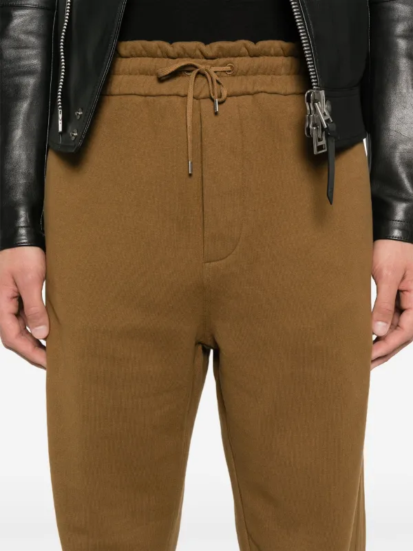 【関税・送料込み】SAINT LAURENT PANTS BROWN COTTON PANTS Saint Laurent Cotton Track Pants | Brown | FARFETCH JO