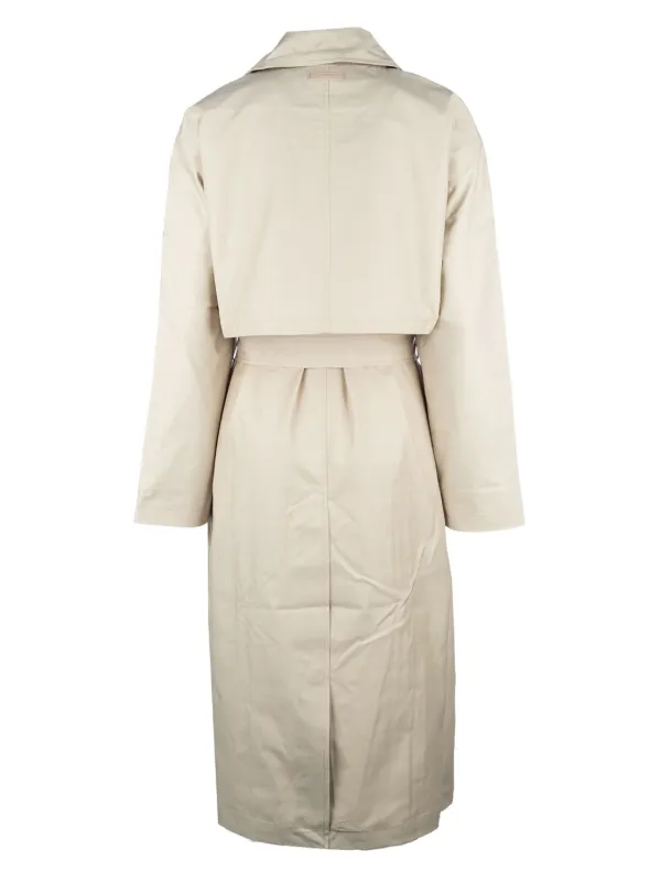 Calvin klein belted waterproof trench coat online